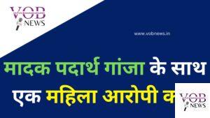 Read more about the article मादक पदार्थ गांजा के साथ एक महिला आरोपी काबू