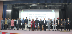 Read more about the article आईआईएम रोहतक ने आयोजित किया मैनेजमेंट कॉन्क्लेव 2026: “सीमाओं से परे संस्कृति: इंसान-केंद्रित काम, ब्रांड रिश्ते और नेतृत्व नेटवर्क”