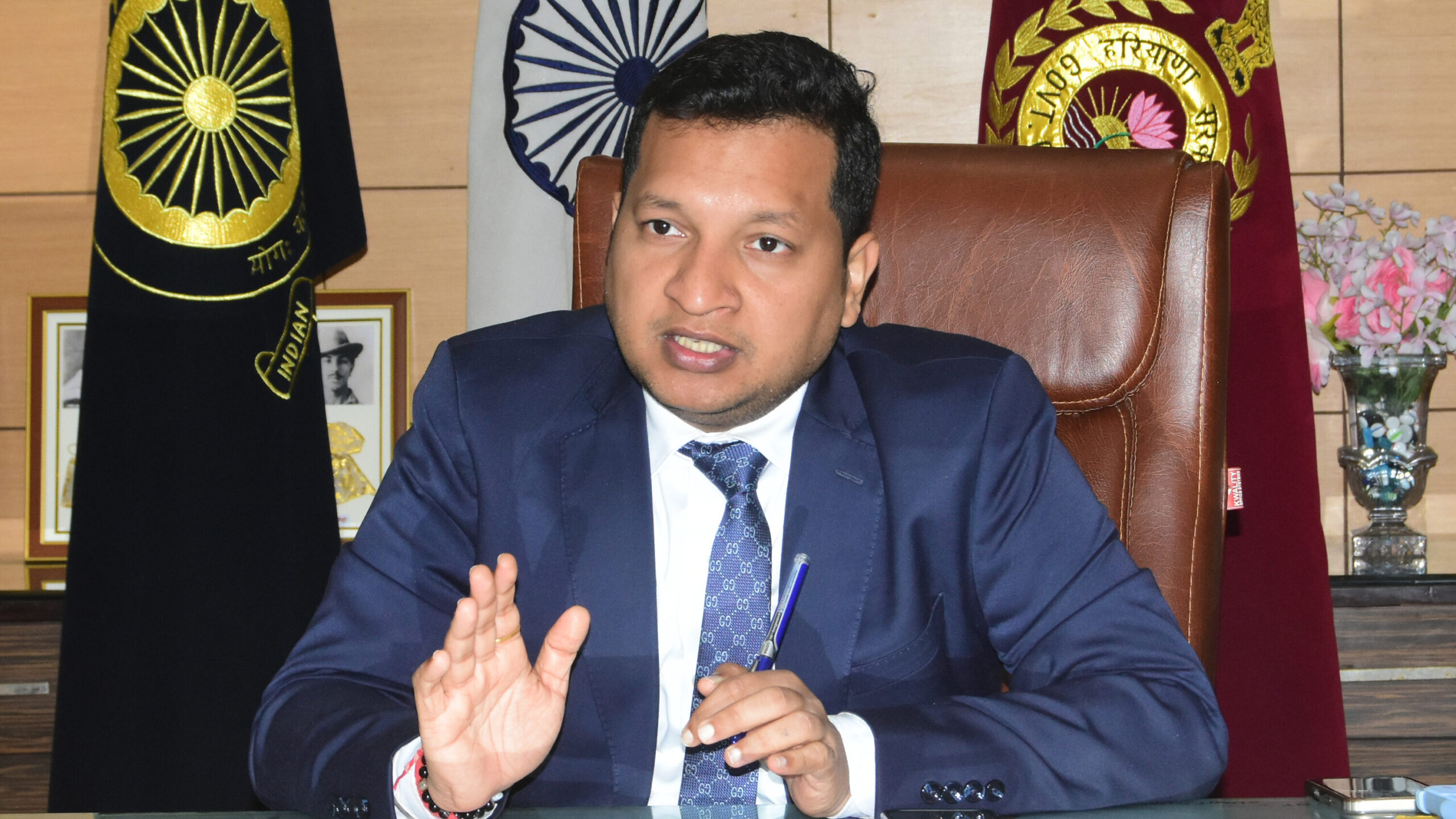 Read more about the article एग्रीस्टैक योजना के तहत किसान पहचान पत्र बनवाना अनिवार्य :- उपायुक्त सचिन गुप्ता