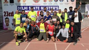 Read more about the article दिल्ली स्टेट एथलेटिक मास्टर्स चैंपियनशिप 2026 में BRG धावकों का दबदबा राजीव गांधी बावाना स्टेडियम में बहादुरगढ़ रनर्स ग्रुप का शानदार प्रदर्शन