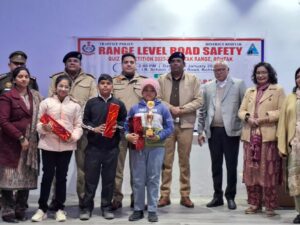 Read more about the article सडक सुरक्षा प्रतियोगिता 2025-26 की रेंज स्तरीय परीक्षा आयोजित